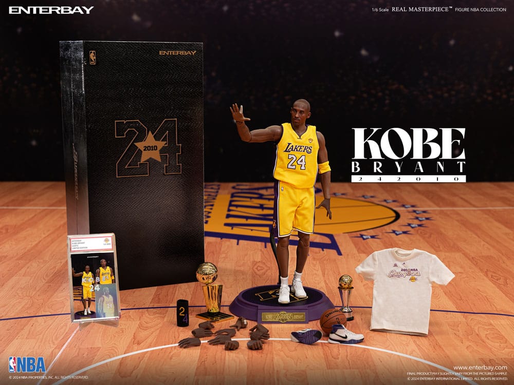 AF NBA Coll. Real Masterpiece Kobe Bryant 242010 Lim ED 30cm