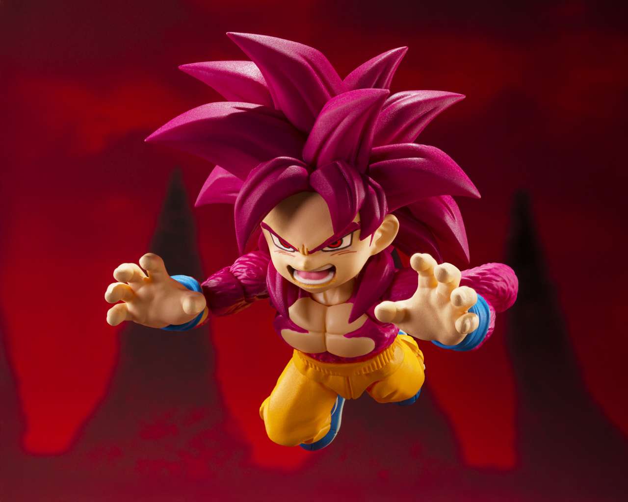 AF Dragon Ball Daima SHF: Super Saiyan 4 Son Goku Mini 8cm