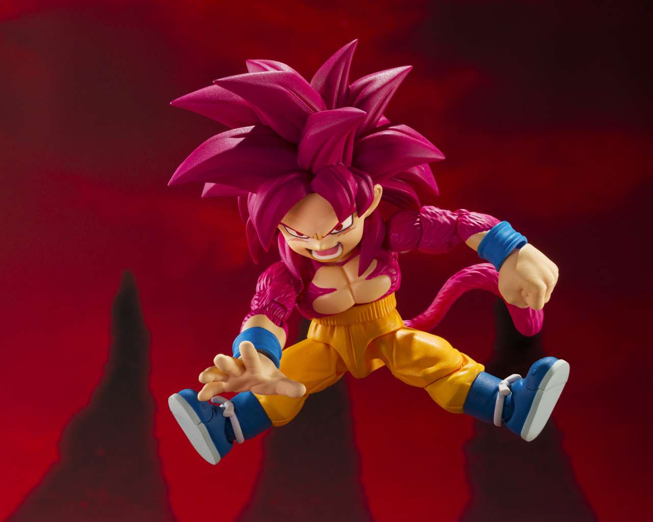 AF Dragon Ball Daima SHF: Super Saiyan 4 Son Goku Mini 8cm