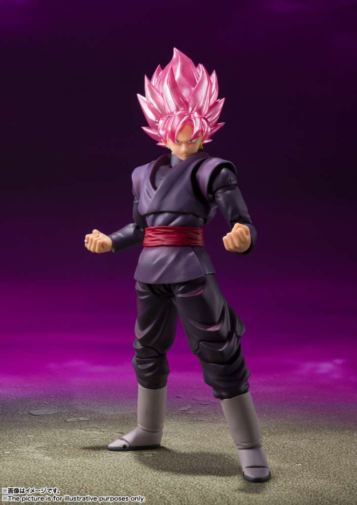 AF Dragon Ball S SHF: Goku Black Super Saiyan Rose 14cm