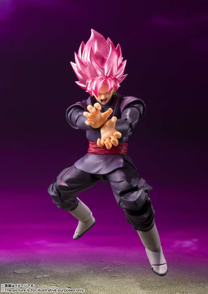 AF Dragon Ball S SHF: Goku Black Super Saiyan Rose 14cm