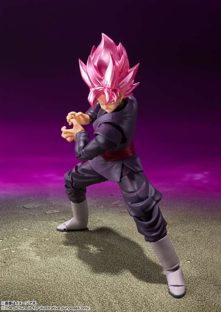 AF Dragon Ball S SHF: Goku Black Super Saiyan Rose 14cm