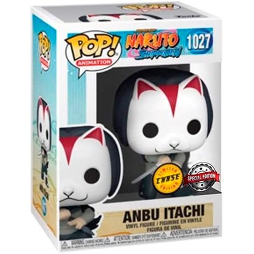 FUNKO POP Naruto Shippuden - 1027 Anbu Itachi With Chase (Exclusive) 9 cm