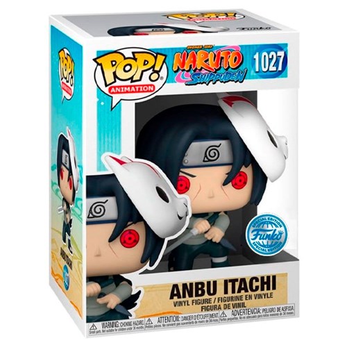 FUNKO POP Naruto Shippuden - 1027 Anbu Itachi With Chase (Exclusive) 9 cm