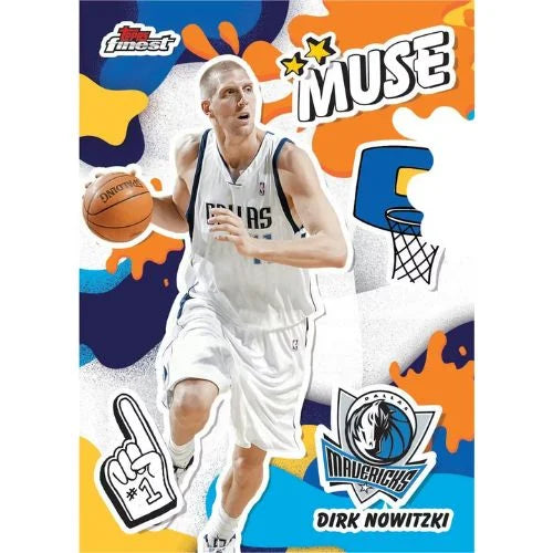 2025/26 Topps Finest Basketball Hobby Box debut edition da 15 bustine
